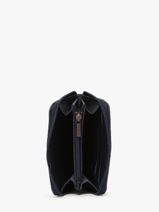 Porte-monnaie Madras Cuir Etrier Bleu madras EMAD900-vue-porte